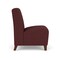 Lesro Siena Lounge Reception Armless Guest Chair, Walnut, RF Nebbiolo Upholstery SN1102 - alternate 2